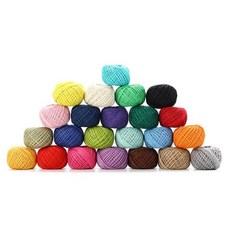 2mm 컬러 마끈 50m 22color 포장끈 담례품, 03.브라운, 1개
