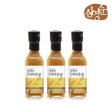 심영순 향신겨자초장소스 150ml x 3개 / 향신장 향신즙 천연조미료