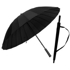 LIFELANCE 태풍 장우산 튼튼한 24살대 어깨끈커버 포함 2중 우산천 2021년 2세대 신형