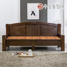 [우성의료기]우성돌침대 황토볼 수납흙쇼파 서랍 카우치 고재1800, 단품