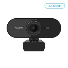 영어 매뉴얼 4K 웹캠 미니 PC 웹캠 마이크 장착 데스크탑 USB 카메라 미니 컴퓨터 화상 통화 작업 현장 웹캠 1080P, A1-1080P 웹캠