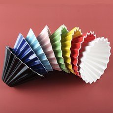 세라믹 커피 Dripper 1 2Cups 1 4Cups 크리 에이 티브 엔진 스타일 커피 드립 필터 컵 영구적 인 커피 메이커 위에 부어|커피 필터|, 1개, 1-2 Cups White, 2-4 Cups Dark Blue