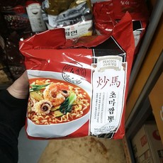 피코크 초마짬뽕 라면 125g x 4입, 4개