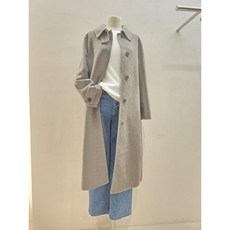 [_]숲 벨티드 구스다운 등판 핸드메이드 코트 (SABHC94)