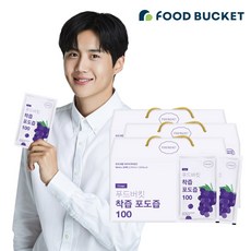 푸드버킷 착즙 포도즙 100, 90ml, 90팩