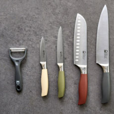 베네통 올 스테인리스 주방 칼세트 (5PCS), 1개