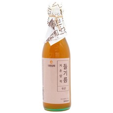 대현상회 저온압착 국산 들기름, 350ml, 1개