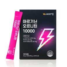 비타민마을  비타민마을 L 아르기닌 오르니틴 10000 타우린 120mg 30포 300g 1개 