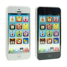 Cooplay 2 개 흑백 Yphone Y 폰 장난감 놀이 음악 휴대 전화 휴대 전화 학습 영어 교육 선물 아기 어린이 2 개 세트, 1개