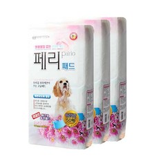 와우한빛 강아지 페리 배변패드 아로마향 50매, 3개