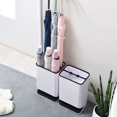 모던 인테리어 홈데코 실용 이쁜 6구 우산 꽂이 핑크 사각우산꽂이 우산비닐꽃이lagom+確幸+ 4CF0DE+MJG