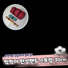 찍찍이 탄성밴드 스트랩 30cm 소모품 93000EA, 1개
