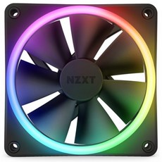 브라보텍 NZXT F120 RGB DUO Matte Black 시스템쿨러 (1PACK), 1