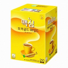 사랑주는쇼핑몰 동서식품 맥심 모카골드 250T, 500개, 12g
