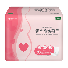 디펜드 여성용 맘스 안심패드 산모전용 패드 일자형, FREE(onesize), 28개입, 4개