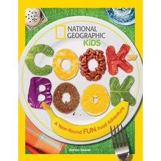 (영문도서) Cookbook: A Year-Round Fun Food Adventure Hardcover, National Geographic Kids, English, 9781426317187