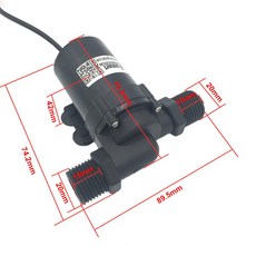  물펌프 워터 양수기 가정용 농업용 미니 수중 배수 SR660D 브러시리스 펌프 물고, 27.SR660D p교류kage D 24V - 4M h 