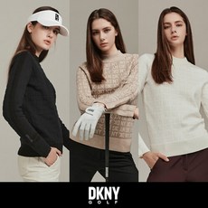 [DKNY GOLF] 여성 모크넥 니트 스웨터 1종 HDGF229201