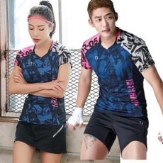 배드민턴 유니폼 탁구복 스커트 비치웨어 테니스복 남녀 세트