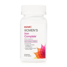 GNC 여성용 아이언 컴플리트 (60타블렛) GNC Womens Iron Complete 60tabs, 60정, 1개
