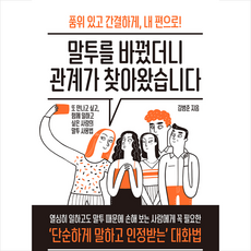 말투를바꿨더니관계가찾아왔습니다