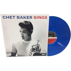 쳇베이커 LP 파랑색 칼라 한정반 바이닐 ChetBaker Sings