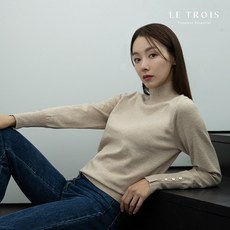 [KT알파쇼핑][LE TROIS]24FW 르투아 슬릿 터틀넥니트 4종 - 르투아