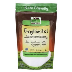 Now Foods 나우푸드 에리스리톨 1lb (454g) (총1개), 1개, 454g