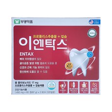 부광약품 이엔탁스 약국정품, 2개입, 60알(T)