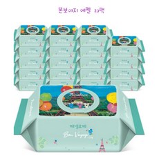 페넬로페 본보야지 퐁피두 저자극 아기물티슈 캡형, 75g, 70매, 20팩
