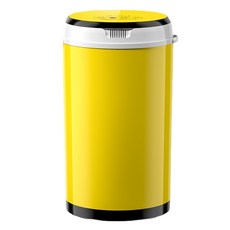 BOSUN 미니 스텐 다용도 세탁기 고온 세탁 속옷 의류 가정용 소형 세탁기, 노란색