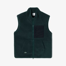 라코스테 라이브 [Avenue] 공용 포켓 폴라 베스트 SH6481-20C_4BU [공식판매]