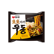 농심 생생야끼 우동 데리야끼맛 251g, 4개