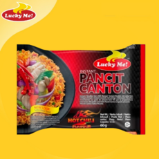 필리핀 라면 판싯칸톤 Pancit Canton 핫칠리 hotchili, 1개