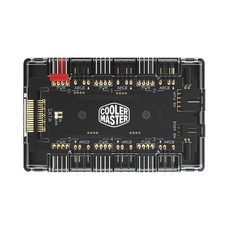 팬냉각 쿨러 마스터 멀티 웨이 스플리터 어댑터 CPU 케이스 선풍기 마그네틱 어트랙션 1-6 SATA 전원 허브 5V 3 핀 ARGB 12V 4 핀 PWM