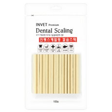 인벳 덴탈 스케일링 칼슘스틱 100g(별)[특가할인10개묶음], 1, 1, 100g