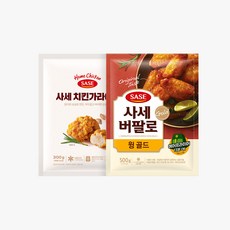 사세 버팔로 윙 골드 500g + 치킨가라아게 300g, 1개