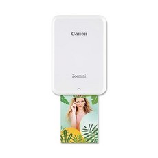 [독일] 595297 Canon Zoemini Mobile mini photo printer (battery 5 x 7.5 cm photos ZINK printing ink-f, weiß_Mini-Fotodrucker Single