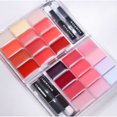 [본사정품] 웨이크메이크 Wakemake 소프트 컬러링 립 팔레트 3COLOR SOFT COLORING LIP PALETTE, 2개, 03 라임 트로피컬 글로잉