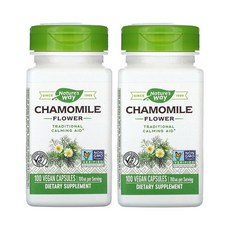 네쳐스웨이 카모마일꽃 350 mg 베지캡슐 100정, 2개
