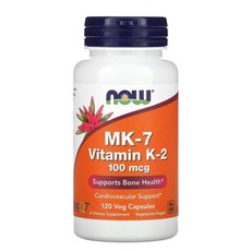 나우푸드 MK-7 비타민 K-2 100mcg 캡슐 120정, 없음, 1개