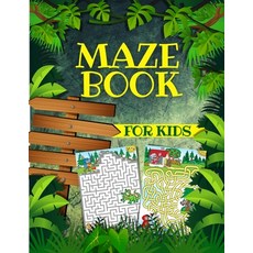 Maze Book For Kids Ages 4-8: Beginner Levels Mazes for Kids 4-6, 6