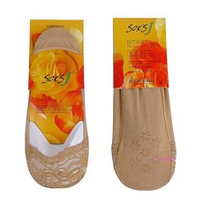 페이크삭스 레이스덧신 안벗겨지는 미끄럼방지5켤레 로퍼 여자 구두 플랫 하이힐 덧버선 매일 슬립온 여름opq143