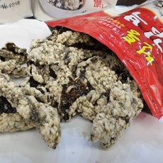우진식품 전통 김부각 200g 한봉 바삭바삭 고소한 전통김부각 간식용 술안주 반찬용, 1개