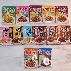 마루미야 노리 타마 후리카케 후레이크 김 계란 아이 주먹밥 김가루 가능 기본/대용량, 1개, 25g, 소프트 연어