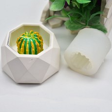 3D 선인장 모양 실리콘 손 비누 금형 퐁당 초콜릿 비스킷 케이크 금형 DIY, 기본^