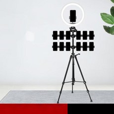 멀티다중휴대전화삼각대 접이식 보조광 듀얼 조명, 10. 1.6m 두께의 브라켓 [13개 카메라 위치], 1개