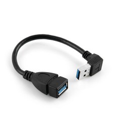 (COMS) USB 3.0 연장젠더(M/F) 하향꺽임 20cm/ITA339 ITA339
