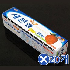 Foryou 20m 주방 랩 음식포장 업소용랩 청결백 20개 포장 랩핑 업소랩 주방랩 위생백 위생랩 랩매핑 기 비닐랩 식당용 음식 랩기 과일보관 대용량랩 일회용품 밀폐보관, 1