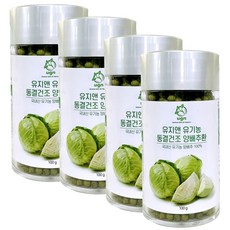 유지앤 유기농 동결건조 양배추환 100g 4개